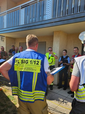 KFV Sigmaringen: B5 Brand &Ouml;konomiegeb&auml;ude in Rulfingen