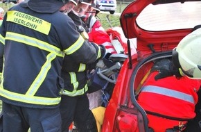 Feuerwehr Iserlohn: FW-MK: Verkehrsunfall in Dahlsen - Rettungshubschrauber im Einsatz