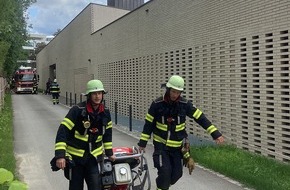 Feuerwehr München: FW-M: Brand im Krematorium (Giesing)