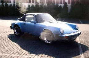 Polizeidirektion Hannover: POL-H: Zeugenaufruf: Porsche 911 Carrera Oldtimer Cabrio aus Tiefgarage im Ihme-Zentrum entwendet