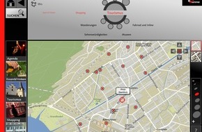 hof3 GmbH: Une première en Suisse - une stèle d'information interactive pour piétons