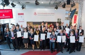 Kücheninnovationspreis: "KüchenInnovation des Jahres® 2012": Verleihung auf Ambiente Messe, Frankfurt (mit Bild)