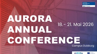 Universit&auml;t Duisburg-Essen: Mai Thi Nguyen-Kim er&ouml;ffnet Aurora-Konferenz in Duisburg: Wie Wissenschaft Vertrauen gewinnt