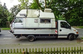 Polizei Bochum: POL-BO: Skurrile Huckepack-Aktion: Polizei stoppt mit Wohnmobil beladenen Transporter