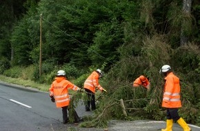 Freiwillige Feuerwehr Menden: FW Menden: Vom Unwetter verschont geblieben