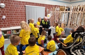 Polizei Düren: POL-DN: Polizei Düren beteiligt sich am Bundesvorlesetag - Frühzeitige Begegnungen stärken Vertrauen