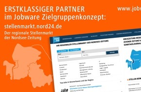 Jobware GmbH: Spürbar mehr Fachkräfte im Norden erreichen / Jobware und Nordsee-Zeitung kooperieren im Stellenmarkt