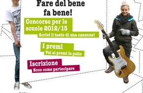 Migros-Genossenschafts-Bund Direktion Kultur und Soziales: Giornata dei volontari dal 5 dicembre 2012: Il concorso x-elevato-cuore per le scuole 2012/2013 del Percento culturale Migros cerca testi di canzoni per il volontariato / «Fare del bene ...