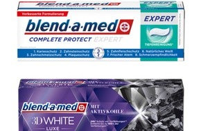 blend-a-med: Für nachhaltigeres Zähneputzen: blend-a-med reduziert ökologischen Fußabdruck durch Umstellung auf recycelbare Zahnpastatuben