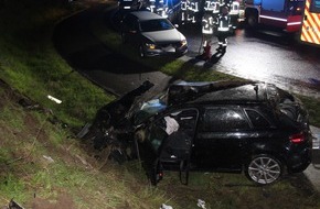 Polizei Aachen: POL-AC: Tödlicher Unfall im Nordkreis - Mann stirbt noch an der Unfallstelle