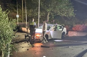 Kreispolizeibeh&ouml;rde Oberbergischer Kreis: POL-GM: 19-j&auml;hriger Autofahrer fl&uuml;chtet vor der Polizei