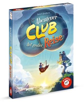 Der Abenteuer Club - Auf großer Reise: Die Abenteuer gehen weiter! Fortsetzung des kooperativen Familienspiels von Piatnik