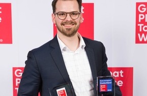 Assure Consulting GmbH: Assure Consulting erhält den "Trust Champion Award" für kontinuierliche Arbeit an der Unternehmenskultur