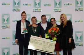 Sanitas Krankenversicherung: IG Sportkids Trin gewinnt nationalen Sanitas Challenge-Preis 2016