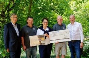 Edeka Südwest: Presse-Information: Quappen-Projekt beim Naturschutzwettbewerb „Unsere Heimat & Natur“ ausgezeichnet