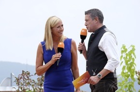 ZDF: Andrea Kiewel geht mit "ZDF-Fernsehgarten on tour"/ Musik und Unterhaltung aus Graz, Meran und Ellmau (FOTO)