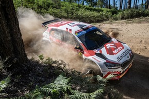 Rallye Finnland: Drei Škoda Fabia RS Rally2-Besatzungen starten als Sieganwärter in der WRC2-Kategorie