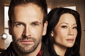 SAT.1: Das New Yorker Ermittlerduo Holmes und Watson ist zurück: "Elementary" mit neuen Folgen ab 23. September 2013 in SAT.1 (BILD)
