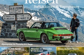 Motor Presse Stuttgart: Fernweh inklusive: Das neue MOTOR KLASSIK SPEZIAL stellt die schönsten Reisen mit Oldtimern und Youngtimern vor