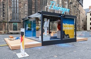 Tag der Deutschen Einheit: "Thüringen schon immer neu gedacht" / Freistaat präsentiert sich auf der EinheitsEXPO zum Tag der Deutschen Einheit in Halle (S.)