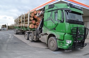 Autobahnpolizeiinspektion: API-TH: Zu schwer für die Waage