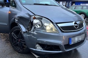 Polizei Hagen: POL-HA: Ohne Führerschein und alkoholisiert: Trunkenheitsfahrt endet in Frontalkollision