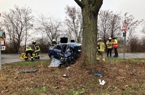 Polizeidirektion Ludwigshafen: POL-PDLU: Frankenthal/ Petersau: Tödlicher Verkehrsunfall auf der K1