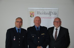 Polizeipräsidium Trier: POL-PPTR: Führungswechsel bei der Polizeiinspektion Morbach