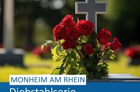 Polizei Mettmann: POL-ME: Diebstahlserie auf Friedhof geklärt - Monheim am Rhein - 2310114