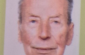 Polizeidirektion Lübeck: POL-HL: Großhansdorf / 82-jähriger Mann wird vermisst