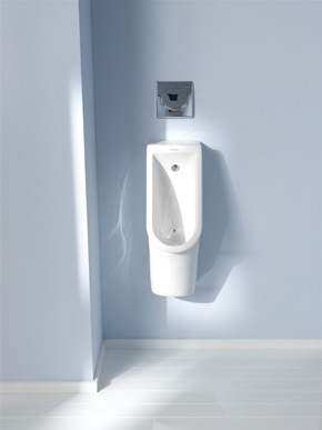 Effizient, schlicht und platzsparend: Urinale