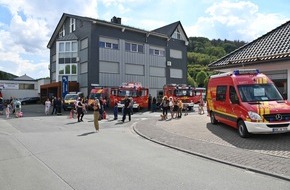 Freiwillige Feuerwehr Olsberg: FF Olsberg: Feuerwehrfest mit neuer Weltmeisterschaft beim Löschzug Bigge - Olsberg