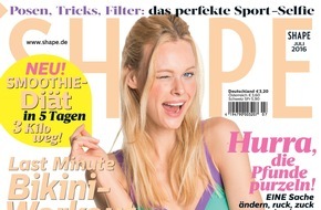 Bauer Media Group, Shape: Jetzt in SHAPE: Raus aus der Zuckerfalle