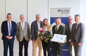 BG ETEM - Berufsgenossenschaft Energie Textil Elektro Medienerzeugnisse: Unternehmen für soziales Engagement ausgezeichnet