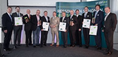 Effizienz-Agentur NRW: Gewinner des Effizienz-Preises NRW 2013 stehen fest - Preisverleihung durch NRW-Umweltminister in Essen (BILD)