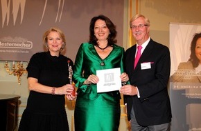 Mestemacher GmbH: MESTEMACHER PREIS MANAGERIN DES JAHRES 2011 / Bilder der Preisverleihung (mit Bild)