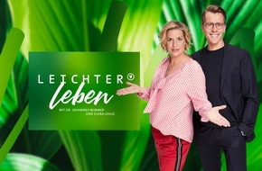 ARD Das Erste: "Leichter leben" mit Dr. Johannes Wimmer und Elena Uhlig / 15 Folgen ab 22. August 2022, montags bis freitags um 14:10 Uhr im Ersten