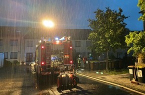 Feuerwehr Dortmund: FW-DO: 29.06.2021 - UNWETTER ÜBER DORTMUND Tief Xero sorgt für hohe Einsatzzahlen