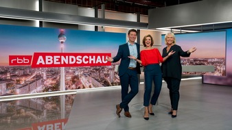 rbb - Rundfunk Berlin-Brandenburg: Ganz nah dran an den Menschen der Stadt - "Abendschau" vom rbb wird 60 Jahre alt und zieht in ein neues Studio