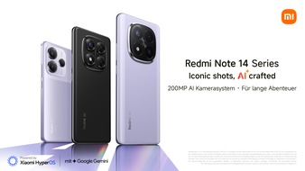 Xiaomi: Xiaomi stellt die Redmi Note 14 Serie vor