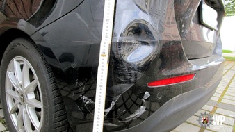 Polizeidirektion Kaiserslautern: POL-PDKL: Nach Spiegel-Kollision ins Auto gespuckt