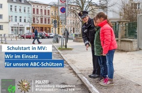 Polizeipräsidium Neubrandenburg: POL-NB: Sicher zur Schule und wieder zurück Beginn der Kontrollen "Fahren.Ankommen.LEBEN!" mit den Schwerpunkten Schulwegsicherung & Geschwindigkeit