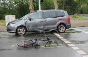 Polizei Duisburg: POL-DU: Neumühl: Radfahrerin bei Unfall verletzt