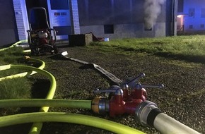 Feuerwehr Bottrop: FW-BOT: Zwei verletzte Personen nach Trocknerbrand