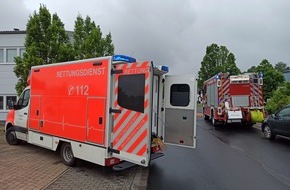 Freiwillige Feuerwehr Bedburg-Hau: FW-KLE: Auf Ölspur ausgerutscht: Zwei Verletzte nach Sturz mit Motorroller