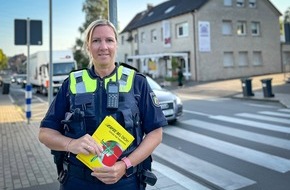 Kreispolizeibehörde Unna: POL-UN: Bergkamen - Erneute Aktion zur Aufklärung "Elterntaxis" vor Grundschulen