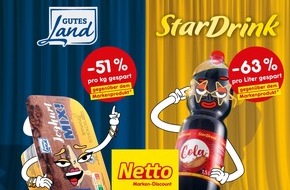 Netto Marken-Discount Stiftung & Co. KG: Kampagne: Bühne frei für die Netto Eigenmarken - Große Talente zum kleinen Preis