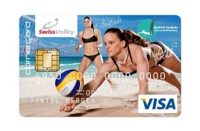 Corner Bank AG - Cornercard: Nuove testimonial: le giocatrici di beach volley professioniste Joana Heidrich e Nadine Zumkehr collaborano con Cornèrcard