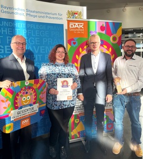 „Schule für krebskranke Kinder“ gewinnt Wettbewerb für ein gesundes Miteinander in Bayern