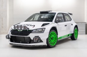 Skoda Auto Deutschland GmbH: ŠKODA Motorsport präsentiert Sondermodell ŠKODA FABIA Rally2 evo Edition 120